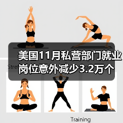 美国11月私营部门就业岗位意外减少3.2万个-图6