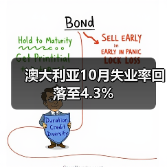 澳大利亚10月失业率回落至4.3%-图3