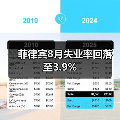 菲律宾8月失业率回落至3.9%-图3