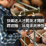 快薪达人才网英才网招聘攻略：从需求判断到维护的5个方法-图4