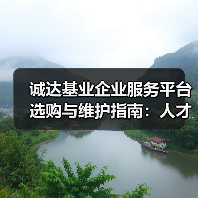 诚达基业企业服务平台选购与维护指南：人才视点解析2026-图4